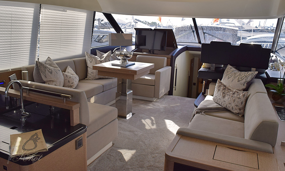56 Prestige Yacht Interior Design After